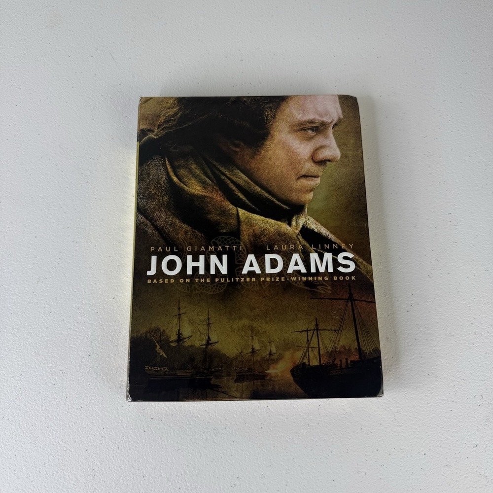 HBO John Adams Complete Mini Series 3 DVD Box Set Paul Giamatti Drama